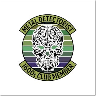 Metal Detectorist - 1600s Club Member Posters and Art